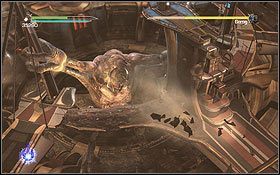 Po chwili znajdziesz się ponad areną - Cato Neimoidia - Arena Tarko-se | Opis przejścia - Star Wars: The Force Unleashed II - poradnik do gry