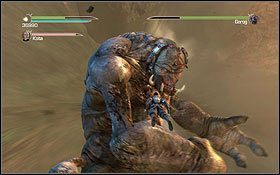 Gorog to jednak twarda sztuka, więc ostatni akt rozegra się podczas spadania na powierzchnię planety - Cato Neimoidia - Arena Tarko-se | Opis przejścia - Star Wars: The Force Unleashed II - poradnik do gry