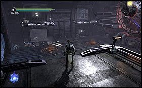Przez kolejne pola siłowe przedostaniesz się zrywami - Zbawienie - Na pokładzie Zbawienia (2) | Opis przejścia - Star Wars: The Force Unleashed II - poradnik do gry
