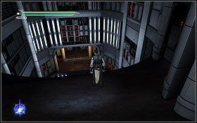 Unieś w górę podłogę windy i wskocz do szybu - Zbawienie - Bitwa o Zbawienie | Opis przejścia - Star Wars: The Force Unleashed II - poradnik do gry