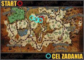 ZLECENIODAWCA: Demon Witch Heybanstance - Zadania początkowe (1) | Zadania | DeathSpank - DeathSpank - poradnik do gry