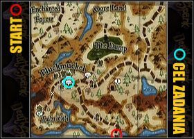 ZLECENIODAWCA: The Red-Headed Woman (Sandy) - Początek Pluckmuckel | Zadania | DeathSpank - DeathSpank - poradnik do gry