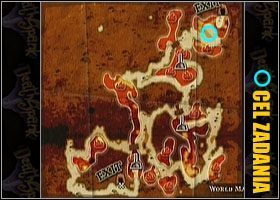 ZLECENIODAWCA: automatycznie wpisany do dziennika po podejściu do zamkniętej bramy (mapa) - Początek Pluckmuckel | Zadania | DeathSpank - DeathSpank - poradnik do gry