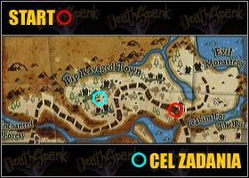 ZLECENIODAWCA: Lady with Missing Trunk - Cabins for the Rich i okolice | Zadania | DeathSpank - DeathSpank - poradnik do gry