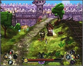 #28: Castle Bridge Outhouse - Wychodki (2) | Wychodki, kamienie runiczne i osiągnięcia | DeathSpank - DeathSpank - poradnik do gry