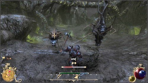 Zadanie pojawi się dopiero po wykonaniu zadania [Ekskluzywne parasole ] - Historia parasolował; Zawieszony rytuał | Zadania - Gildia nekromantów - Two Worlds II - poradnik do gry