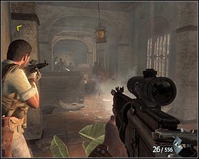 Zlikwiduj kolejnych przeciwników, którzy skrywali się wewnątrz tego budynku #1 - Operation 40 (1) | Opis przejścia gry | Call of Duty Black Ops - Call of Duty: Black Ops - poradnik do gry