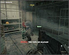 Udaj się za Reznowem w stronę niewielkiego przejścia między budynkami #1 - Workuta (2) | Opis przejścia gry | Call of Duty Black Ops - Call of Duty: Black Ops - poradnik do gry