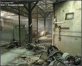 Musisz bronić się tak długo aż Reznow poinformuje Cię o odblokowaniu dostępu do zbrojowni - Workuta (3) | Opis przejścia gry | Call of Duty Black Ops - Call of Duty: Black Ops - poradnik do gry