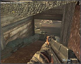 Druga beczka znajduje się kawałek dalej #1 i należy się zachować w analogiczny sposób jak wcześniej - GOS (2) | Opis przejścia gry | Call of Duty Black Ops - Call of Duty: Black Ops - poradnik do gry