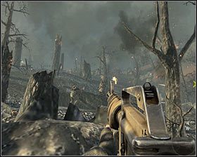 Przed Tobą bardzo trudne zadanie, a mianowicie zdobycie wzgórza zajmowanego przez siły wroga - GOS (2) | Opis przejścia gry | Call of Duty Black Ops - Call of Duty: Black Ops - poradnik do gry
