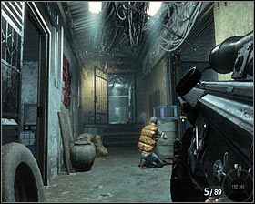 Uważaj na przeciwników skrywających się w lewym pomieszczeniu - Liczby (1) | Opis przejścia gry | Call of Duty Black Ops - Call of Duty: Black Ops - poradnik do gry