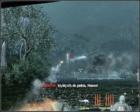 Kontynuuj przeprawę łodzią - Miejsce katastrofy (1) | Opis przejścia gry | Call of Duty Black Ops - Call of Duty: Black Ops - poradnik do gry