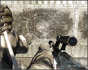 Ponownie podejdź do balustrady #1 i się o nią zaczep - WMD (2) | Opis przejścia gry | Call of Duty Black Ops - Call of Duty: Black Ops - poradnik do gry