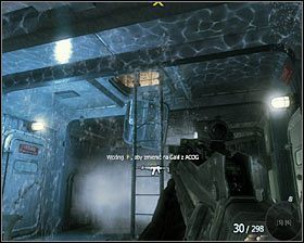 Skieruj się do pobliskich drzwi, zabijając czającego się tam przeciwnika #1 - Odkupienie (2) | Opis przejścia gry | Call of Duty Black Ops - Call of Duty: Black Ops - poradnik do gry