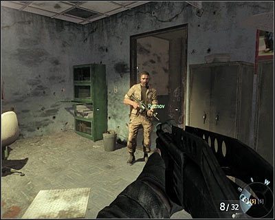 Już po spotkaniu się z Reznowem skorzystaj z nowo odblokowanego wyjścia z tego pomieszczenia - Zdrajca | Dane wywiadu | Call of Duty Black Ops - Call of Duty: Black Ops - poradnik do gry