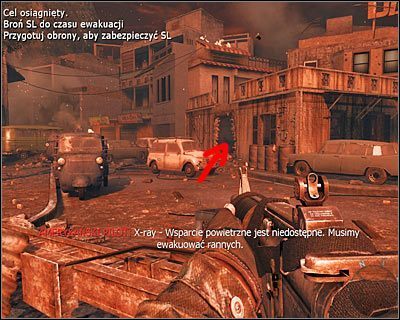 Już po wysadzeniu w powietrze wrogiego ZPU dotrzesz do placyku, na którym rozegra się finałowa bitwa tej misji - Zdrajca | Dane wywiadu | Call of Duty Black Ops - Call of Duty: Black Ops - poradnik do gry