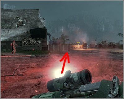 Tuż po rozpoczęciu misji ruszaj w stronę łodzi, ALE się do niej nie zbliżaj - Miejsce katastrofy | Dane wywiadu | Call of Duty Black Ops - Call of Duty: Black Ops - poradnik do gry