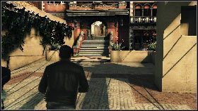 Skręć w lewo i przebiegnij przez mostek [1] nad basenem - Prologue - Changes of Planes (2) | Opis przejścia gry 007 Blood Stone - 007: Blood Stone - poradnik do gry