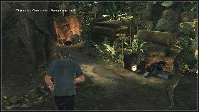 Rusz przed siebie [1] i zeskocz z wraku samolotu, po czym skieruj się do dżungli [2] - Burma - The Beautiful and the Damned | Opis przejścia gry 007 Blood Stone - 007: Blood Stone - poradnik do gry