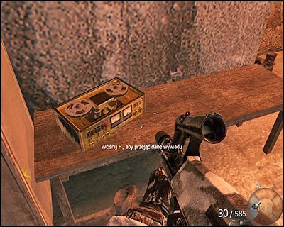 Sekret leży na niewielkim stoliku - Dane wywiadu - WMD | Dane wywiadu | Call of Duty Black Ops - Call of Duty: Black Ops - poradnik do gry