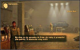 Jako opcjonalne zadanie możesz porozmawiać z Victorem #1 - znajdziesz go albo kręcącego się po Goodsprings, albo przy jego domku (M1:9) - Tędy poszli | Zadania początkowe w Fallout New Vegas - Fallout: New Vegas - poradnik do gry