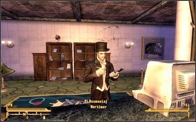 Podczas wyznaczania kolejnego zadania Cezara zaboli głowa - Oddajcie Cezarowi (2) | Legion Cezara | Solucja Fallout New Vegas - Fallout: New Vegas - poradnik do gry
