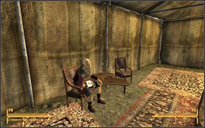 Udaj się w głąb namiotu by porozmawiać na osobności - Oddajcie Cezarowi (2) | Legion Cezara | Solucja Fallout New Vegas - Fallout: New Vegas - poradnik do gry