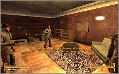 Postanowisz wykonać zadanie [Jak mało wiemy] i obrać stronę Cachino - Za Republikę, (2) | RNK | Solucja Fallout New Vegas - Fallout: New Vegas - poradnik do gry