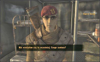 Zleceniodawca: Porucznik Gorobets [Camp McCarran ] (M25:4) - Już mnie nie boli | Zadania poboczne | Solucja Fallout New Vegas - Fallout: New Vegas - poradnik do gry