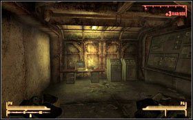 Przejdź do pomieszczenia użytkowego, gdzie odpalisz terminal przy pomocy uzyskanego hasła (M18A:5) #1 - aktywuj system pomp - Mogę sprawić, że się przejmiesz (2) | Zadania poboczne | Fallout New Vegas - Fallout: New Vegas - poradnik do gry