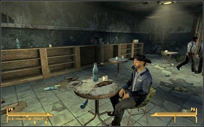 Udaj się do [Zakład Karny RNK ] (MsD:27), tuż przed wejściem do centrum odwiedzin (M26:1) zostaniesz zatrzymany przez strażnika - musisz zapłacić mu 100 kapsli aby wejść - Mój rodzaj miasta | Zadania poboczne | Solucja Fallout New Vegas - Fallout: New Vegas - poradnik do gry