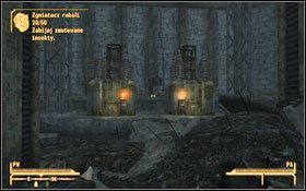 Wewnątrz czeka Cię ostra walka przeciwko Olbrzymim mrówkom - zostały one oznaczone na mapie - Niewychowane mrówy | Zadania poboczne | Solucja Fallout New Vegas - Fallout: New Vegas - poradnik do gry