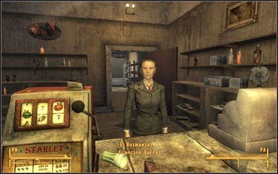 Zleceniodawca: Francine Garret [Atomic Wrangler ] (M6:3) - Poborca długów | Zadania poboczne | Solucja Fallout New Vegas - Fallout: New Vegas - poradnik do gry