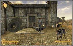 Udaj się na [Złomowisko Gibson ] (MsE:18), porozmawiaj ze Staruszką Gibson - Tylko pies tropiący | Zadania poboczne | Solucja Fallout New Vegas - Fallout: New Vegas - poradnik do gry