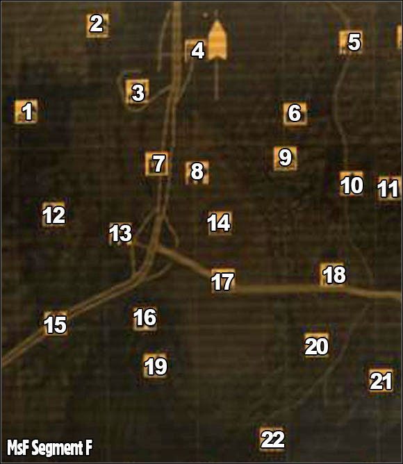 1 - Segment F | Mapa świata | Zadania główne i poboczne Fallout New Vegas - Fallout: New Vegas - poradnik do gry