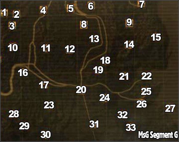 1 - Segment G | Mapa świata | Zadania główne i poboczne Fallout New Vegas - Fallout: New Vegas - poradnik do gry