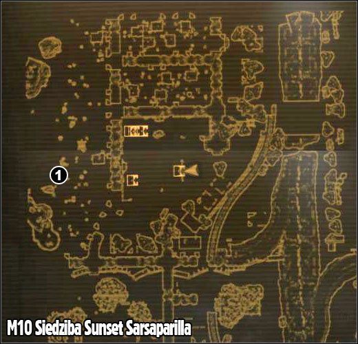 1 - M10 - Siedziba sunset Sarsaparilla | Mapy Fallout New Vegas - Fallout: New Vegas - poradnik do gry