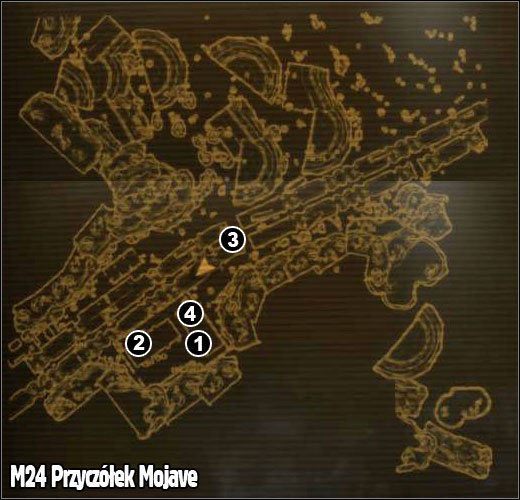 1 - M24 - Przyczółek Mojave | Mapy Fallout New Vegas - Fallout: New Vegas - poradnik do gry