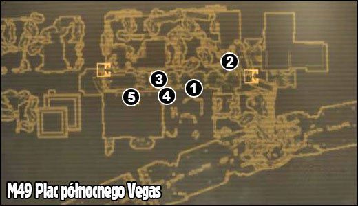 1 - M49 - Plac północnego Vegas | Mapy Fallout New Vegas - Fallout: New Vegas - poradnik do gry