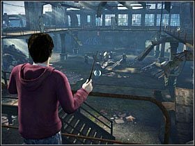 4 - Konfrontacje (5)- Porzucona podstacja | Opis przejścia - Harry Potter i Insygnia Śmierci - część 1 - poradnik do gry