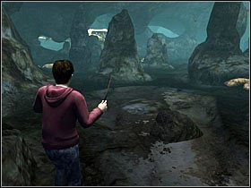 5 - Konfrontacja (7)- Ciemne jaskinie | Opis przejścia - Harry Potter i Insygnia Śmierci - część 1 - poradnik do gry