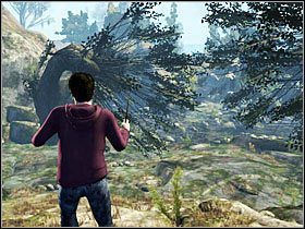 W ten sposób dotrzesz do rzeki i bijących wierzb - Misja 9- Zemsta goblina (1) | Opis przejścia Harry Potter i Insygnia Śmierci - Harry Potter i Insygnia Śmierci - część 1 - poradnik do gry