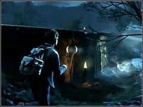 Kontynuując pogoń docieramy do skał przypominających dającą się zniszczyć zaporę - Misja 17- Mroźna noc (1) | Opis przejścia Harry Potter i Insygnia Śmierci - Harry Potter i Insygnia Śmierci - część 1 - poradnik do gry