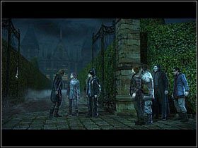 Etap dobiega końca w chwili załączenia się krótkiego przerywnika filmowego, w którym to nasi bohaterowie zostają pojmani - Misja 19- Szmalcownicy | Opis przejścia Harry Potter i Insygnia Śmierci - Harry Potter i Insygnia Śmierci - część 1 - poradnik do gry