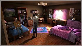 Natychmiast spotkasz Malika, po rozmowie z którym wejdź do pokoju 322, w którym mieszka Angela - Rozdział szósty (2) | Opis przejścia Gray Matter - Gray Matter - poradnik do gry