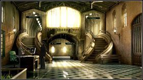 W holu Davida zaczepi Angela, która zasieje w nim wątpliwości co do Sam (3 pkt - Rozdział siódmy | Opis przejścia Gray Matter - Gray Matter - poradnik do gry