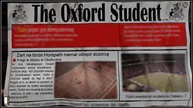 Weź leżącą na stole (po lewej) gazetę, o której wspomniała gospodyni - Rozdział drugi (1) | Opis przejścia Gray Matter - Gray Matter - poradnik do gry