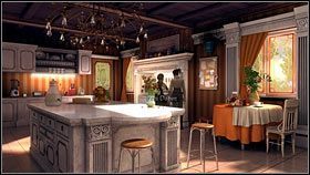 Wejdź do wnętrza posiadłości i po rozmowie telefonicznej udaj się na piętro, do sypialni Sam - Rozdział drugi (2) | Opis przejścia Gray Matter - Gray Matter - poradnik do gry