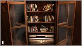 Otwórz szafkę na prawo od lustra (3 pkt - Rozdział trzeci (2) | Opis przejścia Gray Matter - Gray Matter - poradnik do gry